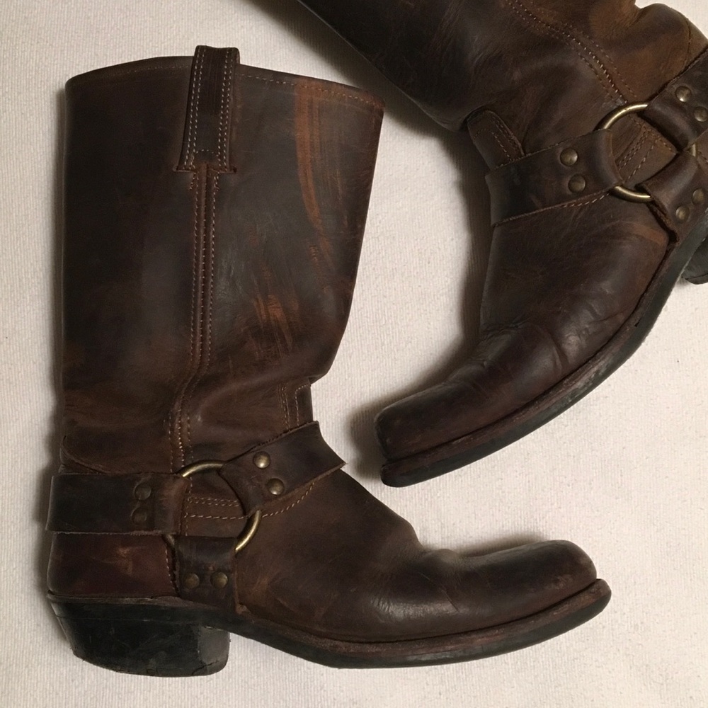 Frye Harness Boots sz 8-1/2